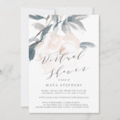 Blush Whisper Virtual Bridal of Baby shower Kaart (Voorkant)