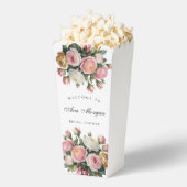 Blush White and Gold Floral Bridal Shower Bedankdoosjes (Popped)