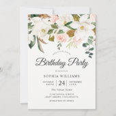 Blush & White Flowers de hele jaren door Kaart (Voorkant)