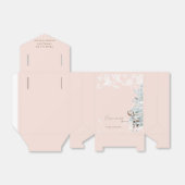 Blush Woodland Baby Het is koud Buiten Bedankdoosjes (Uitgevouwen)