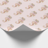 Blush Zee paarden Cadeaupapier (Hoek)