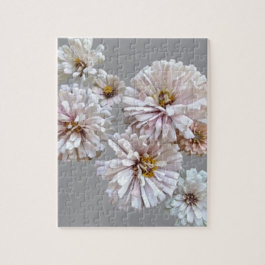 Blush Zinnia Puzzel (Verticaal)