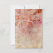 Blushed Floral  RSVP-kaarten Kaart (Achterkant)