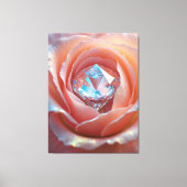Blushfire Crystal Bloom Canvas Afdruk (Voorkant)