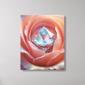 Blushfire Crystal Bloom Canvas Afdruk (Voorkant)