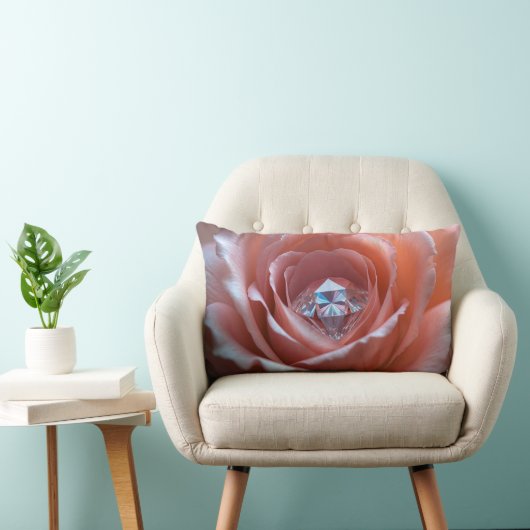 Blushfire Crystal Bloom Kussen (Stoel)