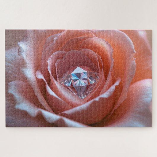 Blushfire Crystal Bloom Legpuzzel (Horizontaal)