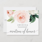 Blushing Bloom zal je mijn matroos van eer zijn, K Kaart (Voorkant)