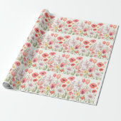 Blushing Blooms Cadeaupapier (Uitgerold)