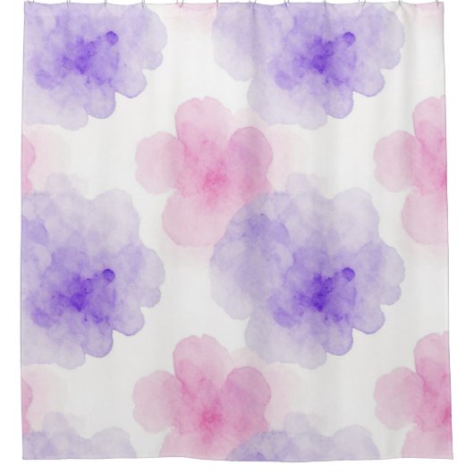 Blushing Blooms Douchegordijn (Voorkant)