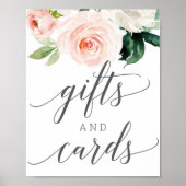 Blushing Blooms Giften and Kaart Sign Poster (Voorkant)