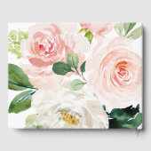 Blushing Blooms Vrijgezellenfeest Guest Book Gastenboek (Achterkant)