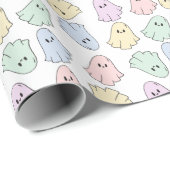 Blushing Boos Ghost Gift Wrapping Paper Cadeaupapier (Rol Hoek)
