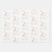 Blushing Bride in Bloom Bride To Be Inpakpapier Vel (Voorkant)