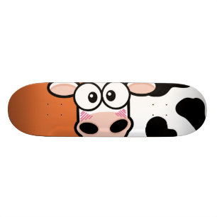 Blushing Cow op Oranje skateboard