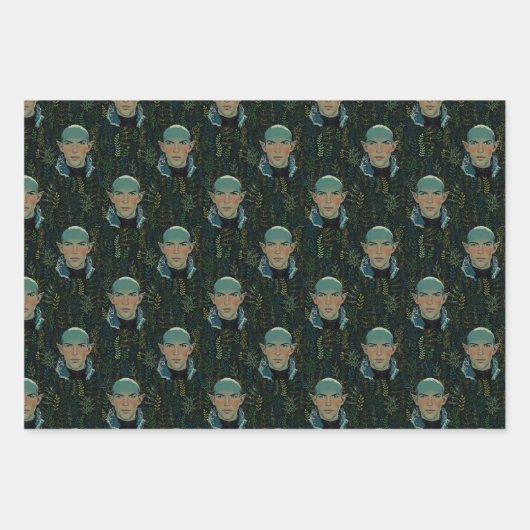 Blushing Dread Wolf Wrapping Paper (Voorkant 3)