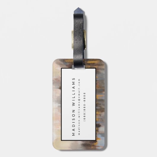 Blushing Forest I Bagagelabel (Achterkant verticaal)