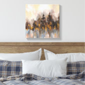 Blushing Forest I Canvas Afdruk (Insitu (Slaapkamer))