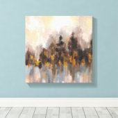 Blushing Forest I Canvas Afdruk (Insitu (Houten vloer))