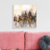 Blushing Forest I Canvas Afdruk (Insitu (Woonkamer))