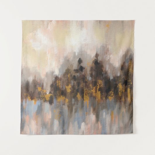 Blushing Forest I Wandkleed (Voorkant (horizontaal))