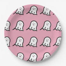 Blushing Ghosts Schattige Halloween Print