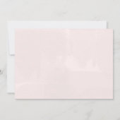 Blushing Heart | Weddenfoto Bedankkaart (Achterkant)