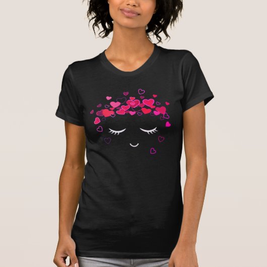 Blushing Hearts T-shirt (Voorkant)