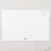 Blushing Ivory Peach Roos Briefpapier (Achterkant)