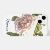 Blushing Ivory Peach Roos Case-Mate iPhone Case (Achterkant (horizontaal))
