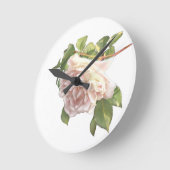 Blushing Ivory Peach Roos Ronde Klok (Hoek)