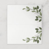 Blushing lentes, plaats kaarten plaatskaartje (Buitenkant ongevouwen)