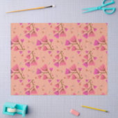Blushing Petals Decorative Tissue Paper Tissuepapier (Craft)