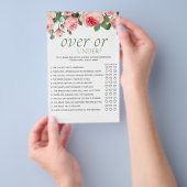 Blushing Pink Florence Game over of onder Flyer (Hand)