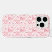 Blushing Pink Hearts Case-Mate iPhone Case (Achterkant (horizontaal))