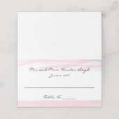 "Blushing Pink" Plaatskaarten Plaatskaartje (Buitenkant ongevouwen)