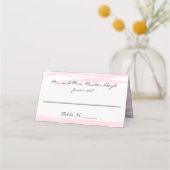 "Blushing Pink" Plaatskaarten Plaatskaartje (Voorkant)