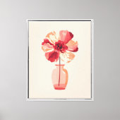 Blushing Radiance Canvas Print (Voorkant)