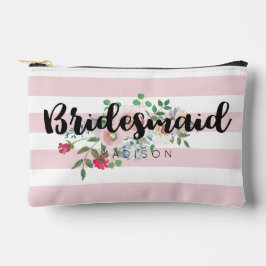 Blushing Roos Waterverf Bloemen Bruiloft Bruidsmei Etui