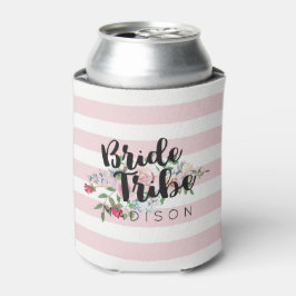 Blushing Roos Waterverf Weddenschap Bride Tribe Blikjeskoeler