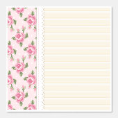 Blushing Rose Lines Behang (Voorkant)