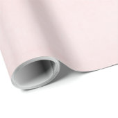 Blushing Roze & Grey Modern Waterverf Ombre Glam Cadeaupapier (Rol Hoek)