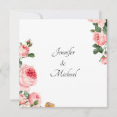 Blushing roze Rose Engagement Party (Voorkant)