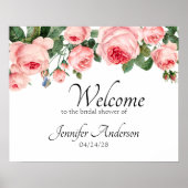 Blushing Roze Shower Poster (Voorkant)