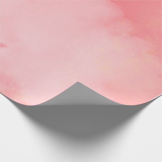 Blushing Sky Wolken: Een roze droom Cadeaupapier (Hoek)