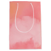 Blushing Sky Wolken Gift Bag Medium Cadeauzakje (Voorkant)