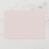 Blushing Sprigs Details met Roze Rug Informatiekaartje (Achterkant)