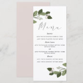 Blushing Sprigs Menu Card (Voorkant / Achterkant)