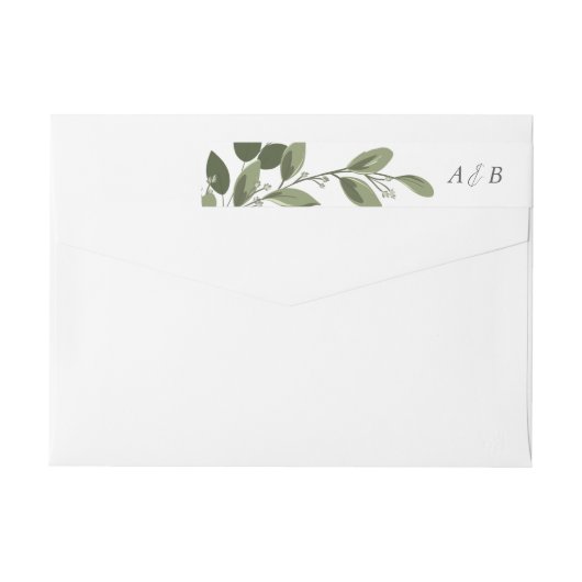 Blushing Sprigs retouradlabel (Achterkant)