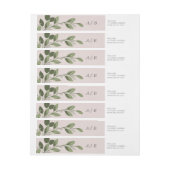 Blushing Sprigs retouradlabel (Vel)